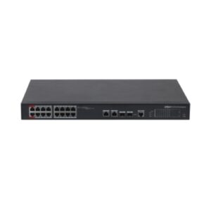 Dahua DH-PFS4218-16ET-240-V3 Switch L2 HI-POE - Gestionable 16 puertos 10/100 PoE + 2 Combo Gigabit/SFP Uplink