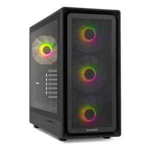 NOX Semitorre HUMMER AERO Hyperflow ARGB Negro