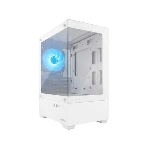 Coolbox Caja Gaming MATX GM200 V.Lite ARGB S.FTE B