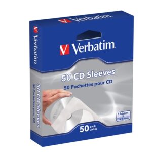 VERBATIM Fundas para CD´S de papel (Pack 50)