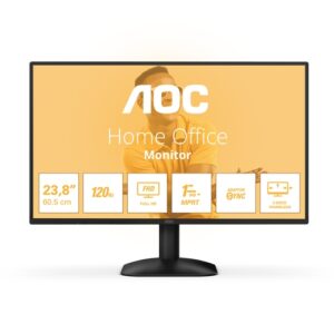 AOC 24B31H Monitor 23.8" LED IPS FullHD 120Hz - Respuesta 1ms - HDMI, VGA - VESA 100x100mm - Color Negro