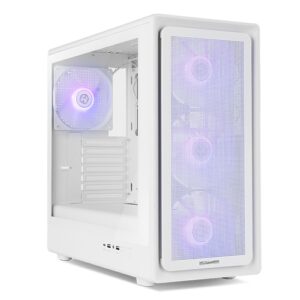 NOX Semitorre Hummer AERO Hyperflow ARGB Blanco