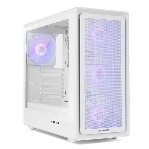 NOX Semitorre Hummer AERO Hyperflow ARGB Blanco