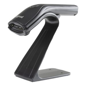 iggual Lector código barras 2D USB botón soporte