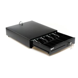 iggual Cajón Portamonedas IRON-15 37cm 4+8 negro