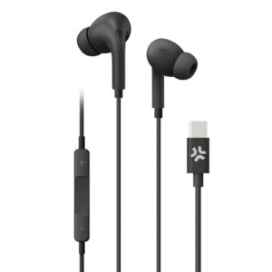 Celly Auriculares cable Usb-C Negro
