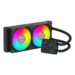 Abysm Gaming Oceanic - Refrigeración líquida - ARGB - 240mm - Negra