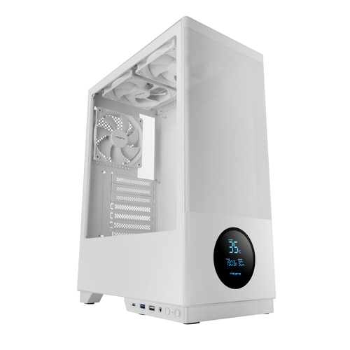 TACENS Caja Atx Pantalla Ventis 3X120mm Blanco