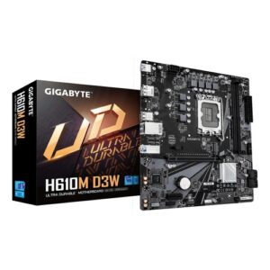 Gigabyte Placa Base H610M D3W DDR5 mATX 1700