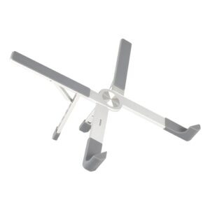 SOPORTE ELEVADOR ALUM. PLEGABLE PORTATILES, PLATA