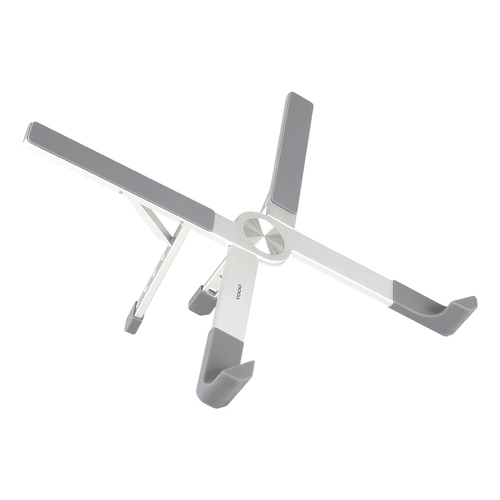 SOPORTE ELEVADOR ALUM. PLEGABLE PORTATILES, PLATA