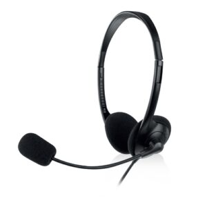 EWENT EW3568 Auricular USB+micrófono cable  2,1m