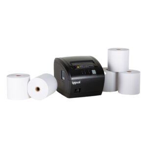 Kit impresora térmica tickets TP EASY 80 + 5 rollo
