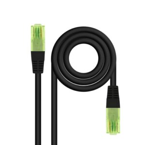 CABLE RED CAT.6 UTP AWG26 CCA, NEGRO, 25 M