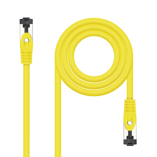 CABLE RED CAT8.1 2GHZ LSZH SSTP AWG26 AMARILLO 1 M