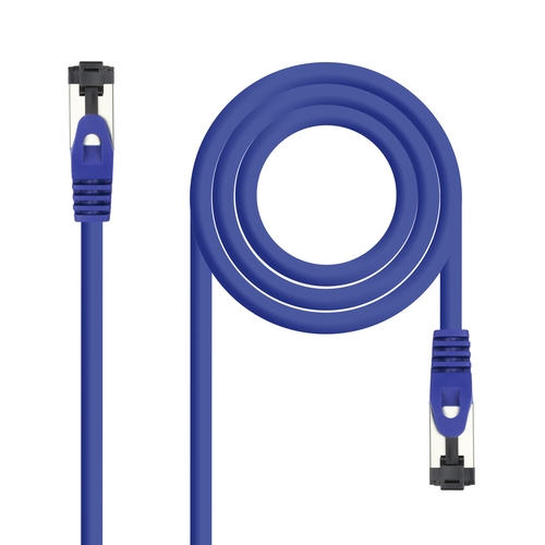 CABLE RED CAT.8.1 2GHZ LSZH SSTP AWG26, AZUL, 2 M