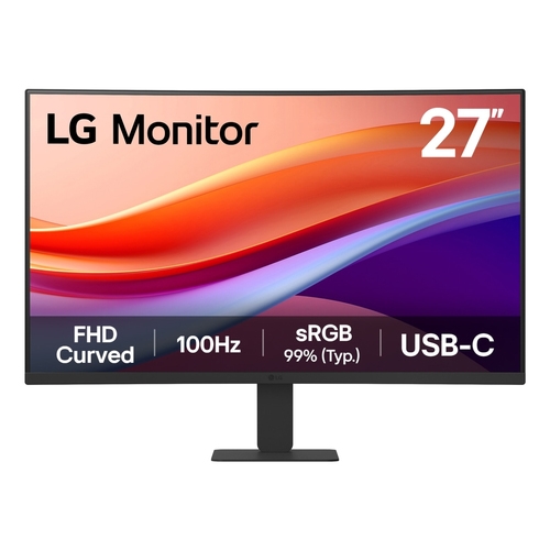 LG 27U421A-B monitor 27 FHD 1xHDMI curvo