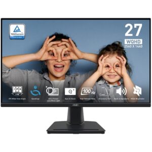 MSI MP275Q  Monitor 27 IPS WQHD100h VGA HDMI MM