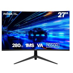 NILOX NXM27CV28001 Monitor  27 CURV 240Hz VA Hdmi