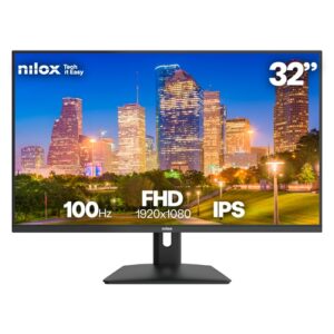 NILOX NXM32FHD1001 Monitor 32 IPS 100HZ HDMI VGA