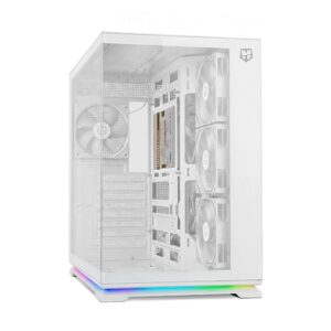 NOX Semitorre ATX HUMMER GALAXY ARGB Blanca