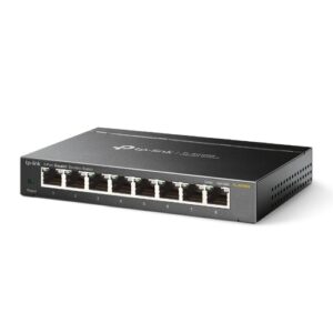 TP-Link TL-SG108S - Switch - 8 puertos RJ45 10/100/1000 - Carcasa metálica - Sobremesa