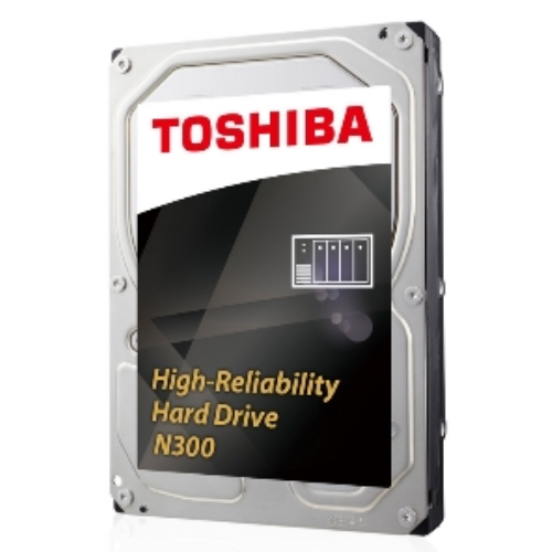 Toshiba N300 NAS - 4TB - 3.5" - SATA 6 Gbit/s - CMR - 7200 rpm - 512MB