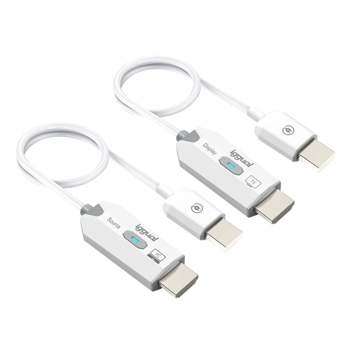 iggual Transmisor y receptor HDMI FHD inalámbrico