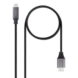 CABLE USB-C/M -HDMI/M 2.0 4K 60Hz,  NEGRO 1.8M