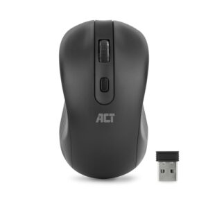 ACT Ratón inalámbrico con receptor Nano USB, 1000 DPI