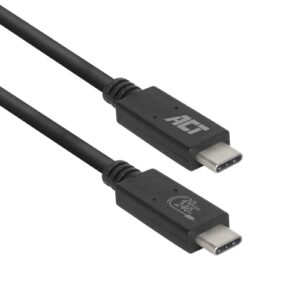 ACT Cable USB4 certificado USB-IF, 20 Gbps, 240 W, 1 m