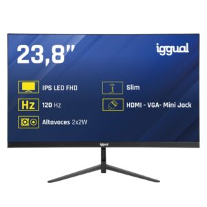 iggual Monitor 24 IPS 1ms FHD 120Hz VGA HDMI MM