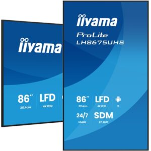 MONITOR TACTIL IIYAMA 86"