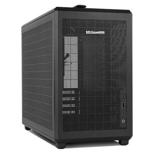 NOX Caja Mini torre M-ATX HUMMER REFRESH mesh Negr