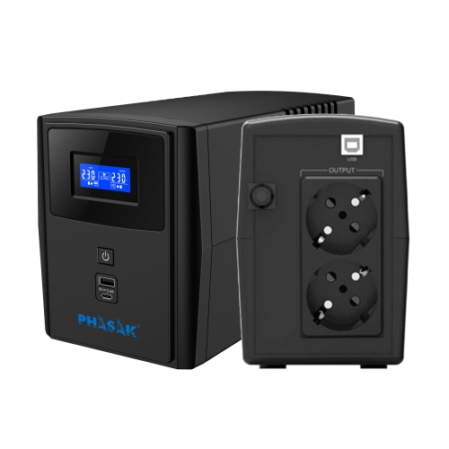 SAI/UPS Phasak Sirius 800VA Interativa
