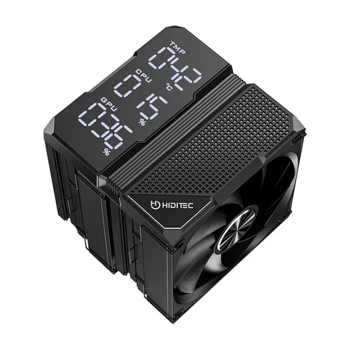 Hiditec Ventilador DC40 PRO PWM Black