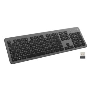 EWENT EW3296 Teclado Slim Inalámbric 2.4Ghz BT 1-2