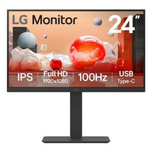 LG 24BA750-B MONITOR 23.8" IPS FHD HDMI DP PIVOTE