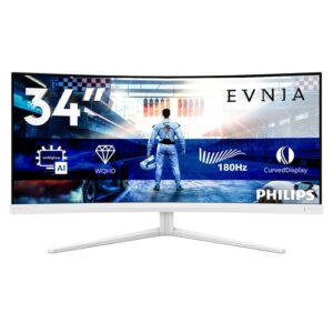 EVNIA 34" CURV WQHD 180HZ VA HDR USB 34M2C5501A