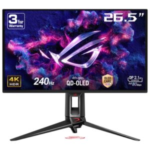 ASUS ROG Swift OLED GAMING 26.5 4K QD OLED 240HZ