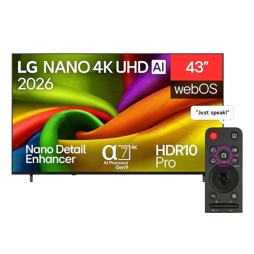LG 43NU850B6LA TV 43 Nano 4K UHD STV USB HDMI BTh