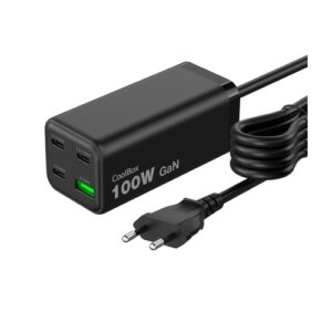 COOLBOX Estación Carga USB 100W Gan C+C+C+A S.Mesa