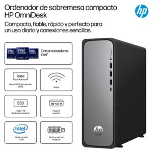 PC HP OMNIDESK SLIM S03-0020NS i3-14100 8GB 512GB FDOS