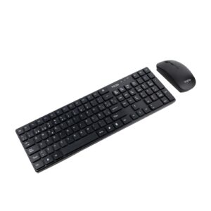 TECLADO+RATON SLIM INALAMBRICO, NEGRO