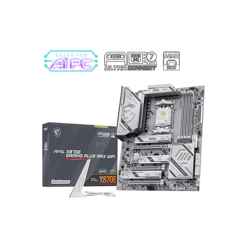 MSI Placa Base MAG X870E GAMING PLUS MAX WIFI ATX