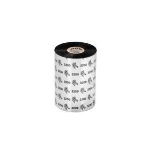 ZEBRA Ribbon 3200  wax/resin 89mm x 450m. (cera/resina premium) Industrial 25mm  6x