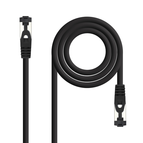 CABLE RED CAT.8.1 2GHZ LSZH SSTP AWG26 NEGRO 3 M