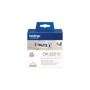 BROTHER CINTA CONTINUA BLANCA PELICULA PLASTICA 62MM 15,24M