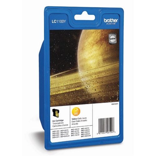 BROTHER CARTUCHO AMARILLO 400 PAG. MULTIFUNCION DCP-/130C/330C/350C/540CN/560CN/750CW/240C/440CN/465C/660CN/845CW/770CW/680CN/885CW/5460CN/5860CN/3360C
