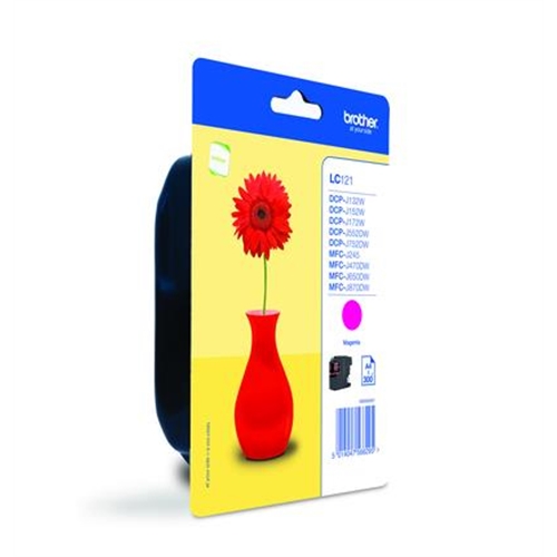 BROTHER CARTUCHO MAGENTA 300 PÁGINAS BLISTER SIN ALARMA DCP/J752DW